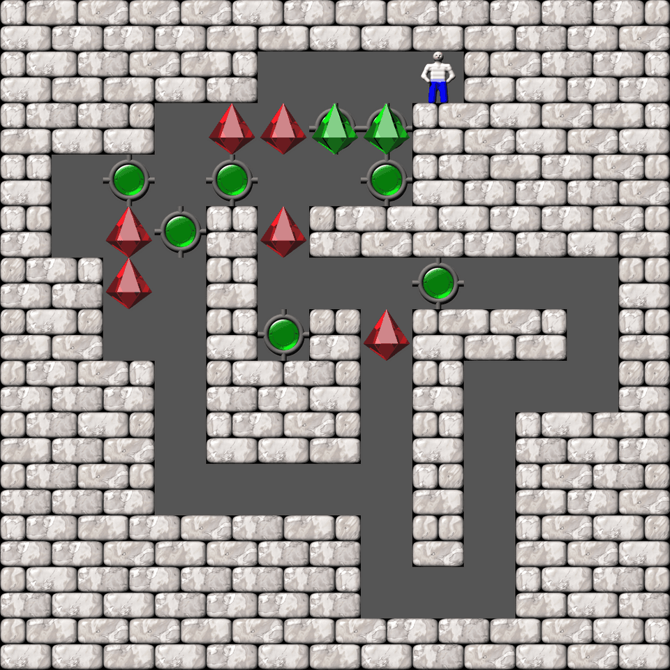 Sokoban More Bugs collections level 570